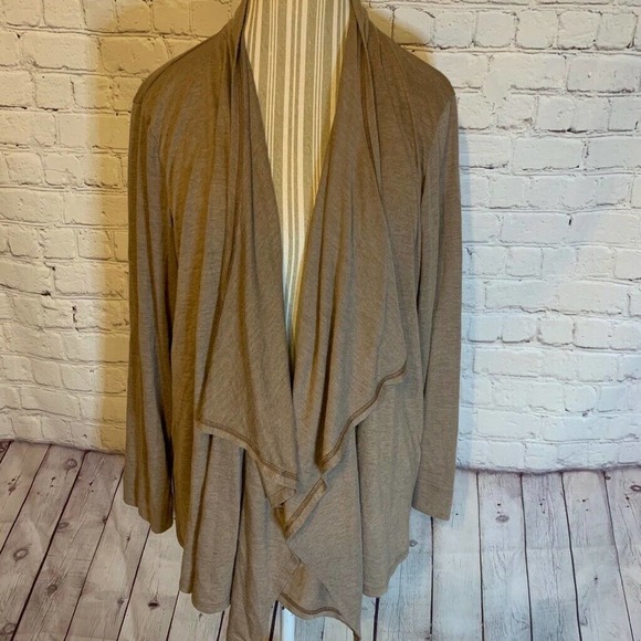 Natori Drape Front Cardigan Open Front XL - Picture 1 of 5